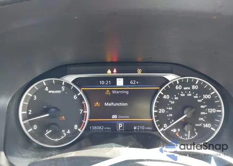 2020 Nissan Altima Sl Fwd из США, поврежденный, VIN 1N4BL4EV2LN301555